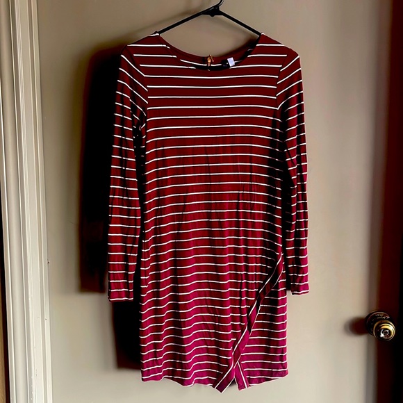 Kenzie Stripped Long Sleeve shirt-dress XS - Picture 1 of 3